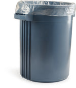 55-60 Gallon 1.2 Mil Clear Trash Bag - Central Poly