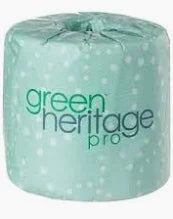 Green Heritage PRo Single Roll Bath Tissue 235 - Central Poly