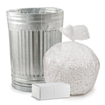 33-39 Gallon 14 Mic Clear Trash Bags - Central Poly