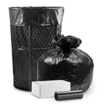 40-45 Gallon 1.5 Mil Black Trash Bag - Central Poly