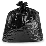 20-30 Gallon 1.6 Mil Black Trash Bag - Central Poly