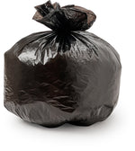 10-12 Gallon 8Mic Black Trash Bag - Central Poly