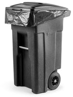 40-45 Gallon 1.5 Mil Black Trash Bag - Central Poly