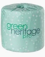 Green Heritage Pro Single Roll Bath Tissue 115 - Central Poly