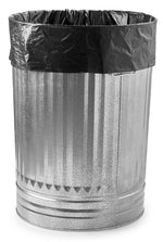 20-30 Gallon 1.6 Mil Black Trash Bag - Central Poly