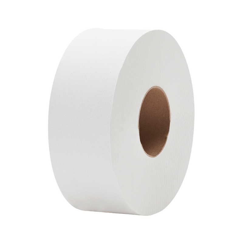 Green Heritage Pro Jumbo Roll Tissue 800 White - Central Poly